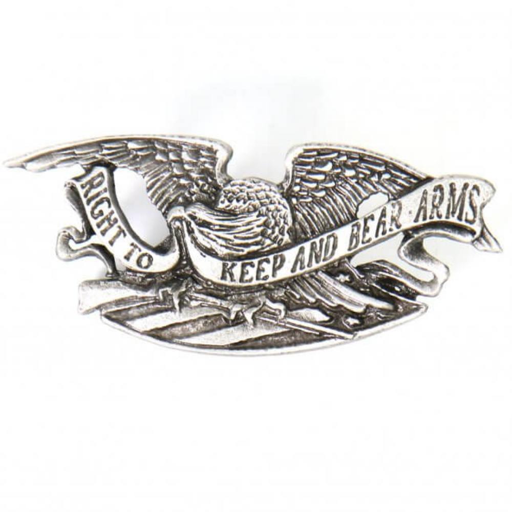 Milwaukee Leather PNA1201 Keep and Bear Arms Pin