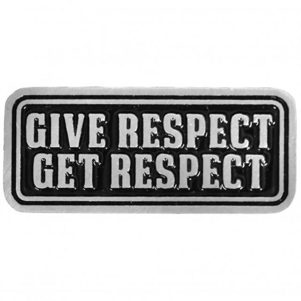 Milwaukee Leather PNA1278 Give Respect Pin