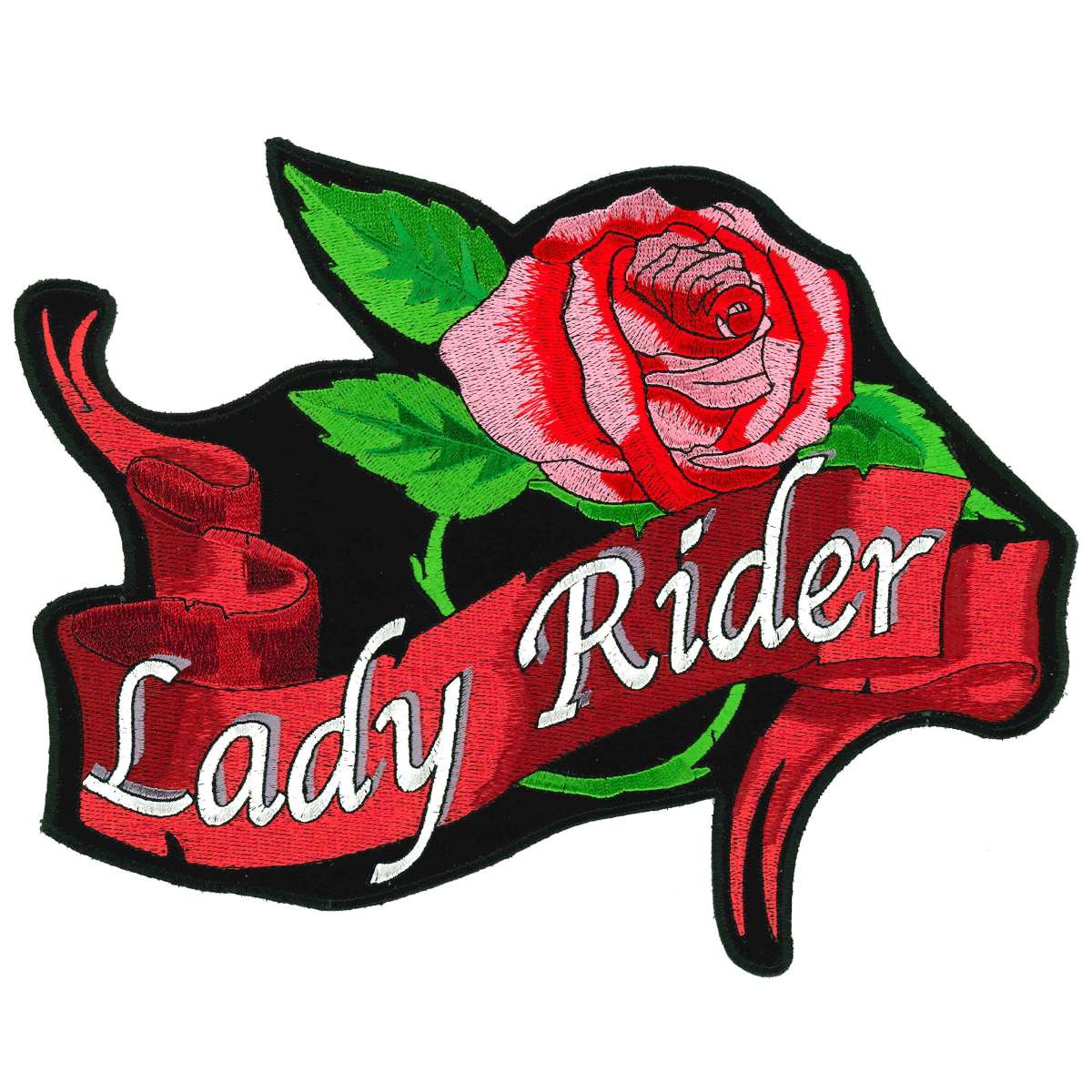 Hot Leathers Lady Rider 9" Patch PPA1017