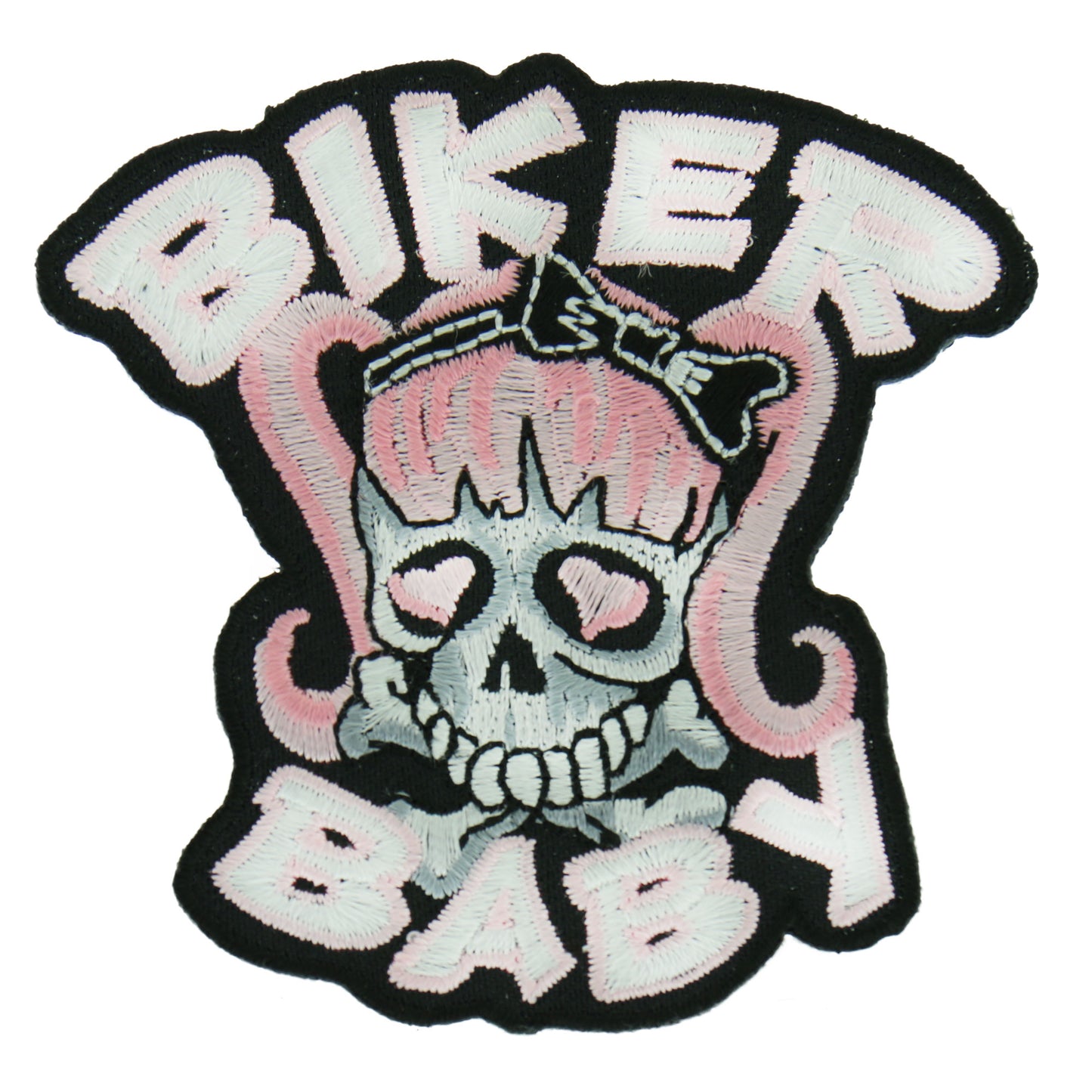 Hot Leathers PPA2052  Biker Baby Pigtails 3" x 3" Patch