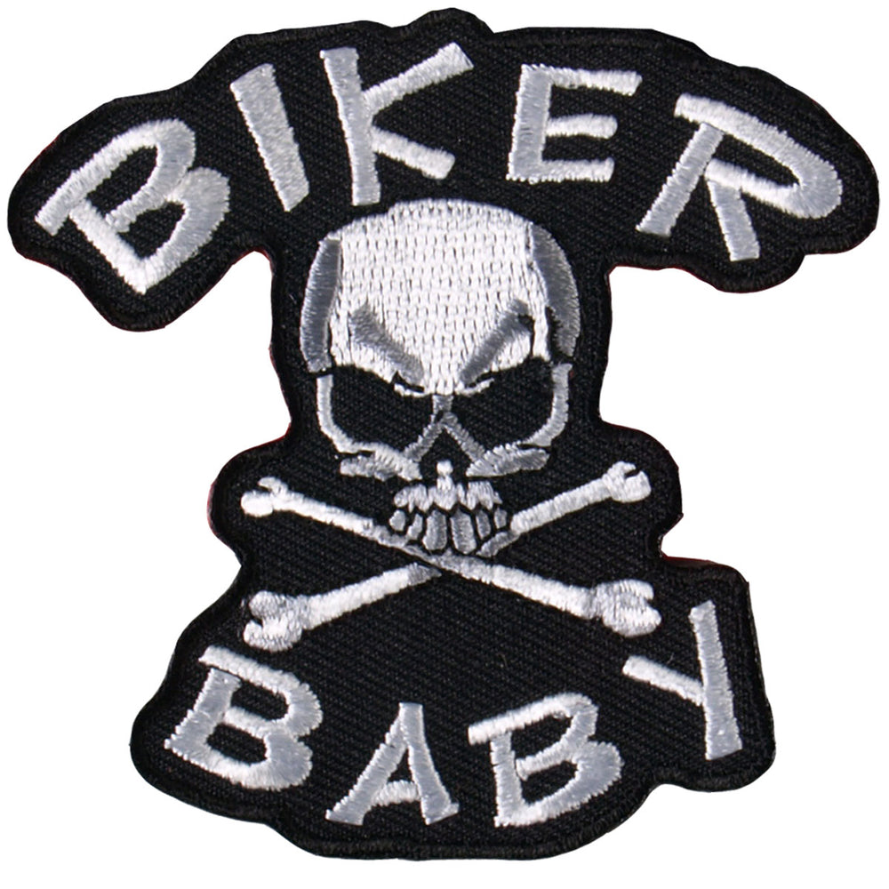 Hot Leathers PPA2062  Biker Baby Skull n' Bone 3