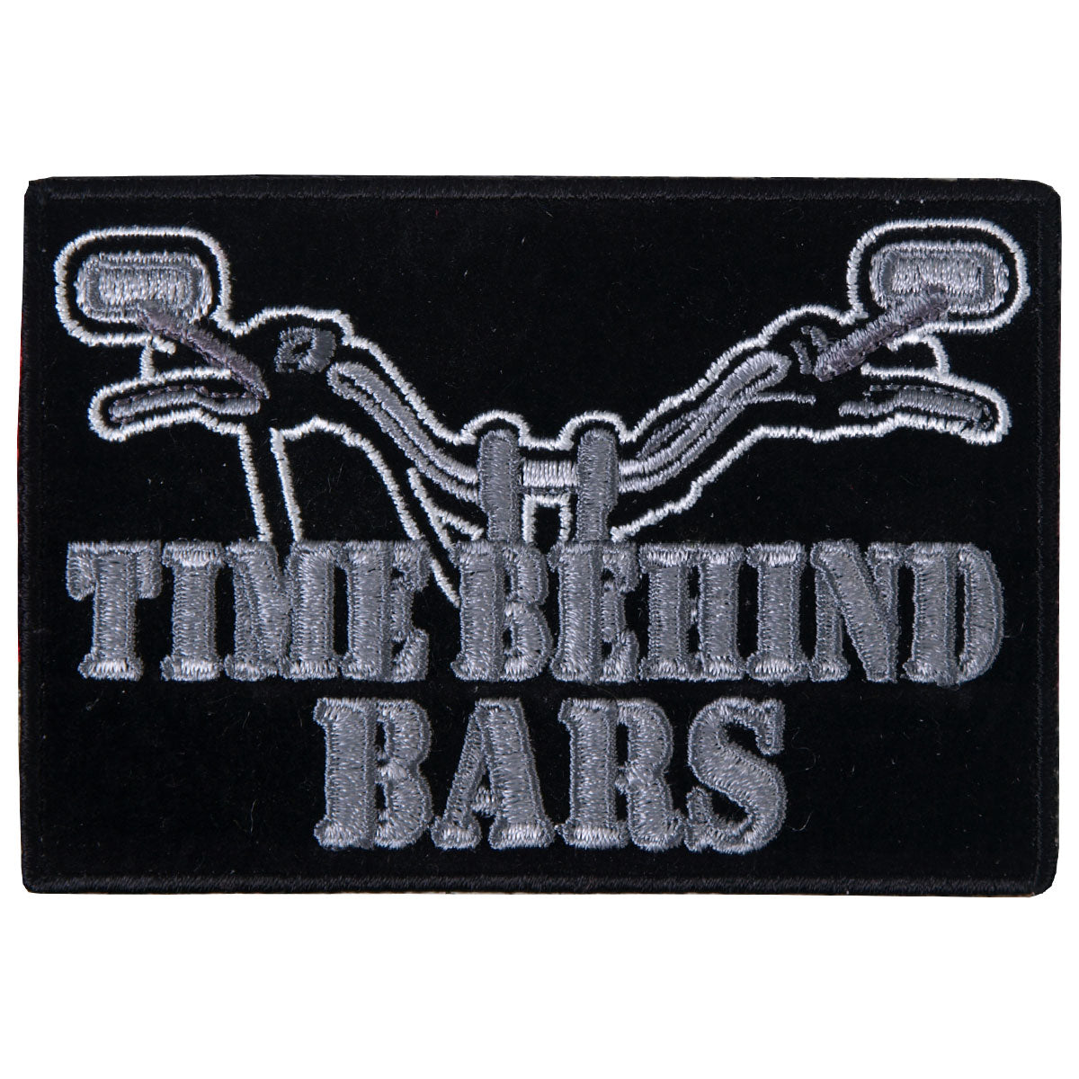 Hot Leathers PPA3492 Time Behind Bars 4" x 3" Patch