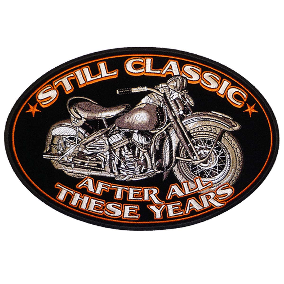Hot Leathers Classic Bike Oval 5" x 3" Patch PPA5120