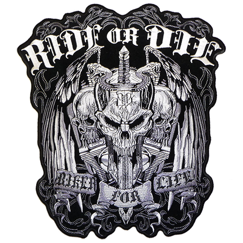 Hot Leathers PPA5187 Ride or Die Biker for Life 11