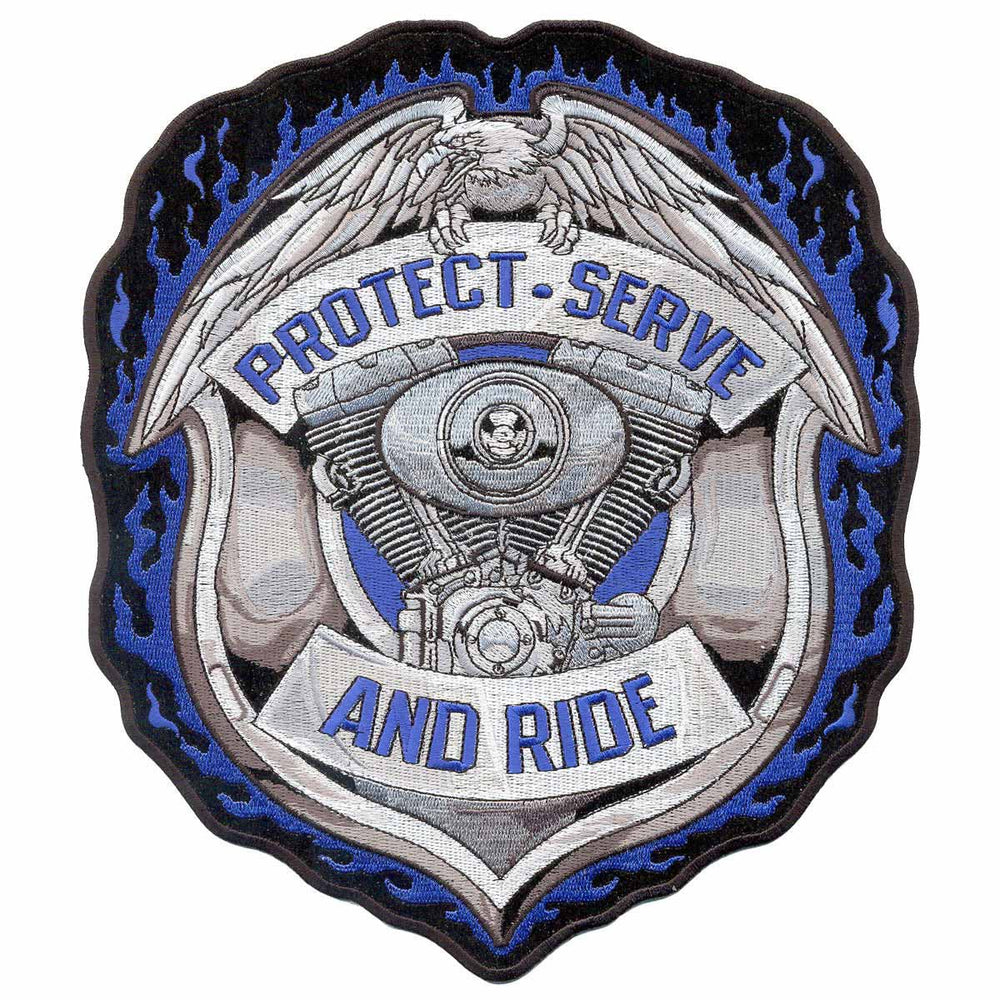 Hot Leathers Protect and Serve Patch 5