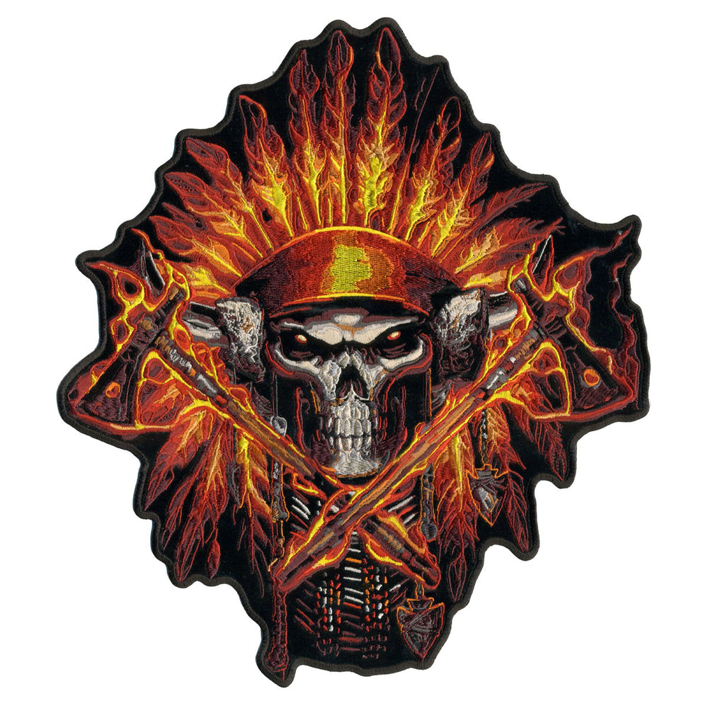 Hot Leathers PPA7149 Flame Headress Indian 11