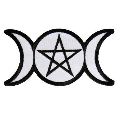 Hot Leathers PPA8632 Pagan Triple Goddess Embroidered 4"X2" Patch