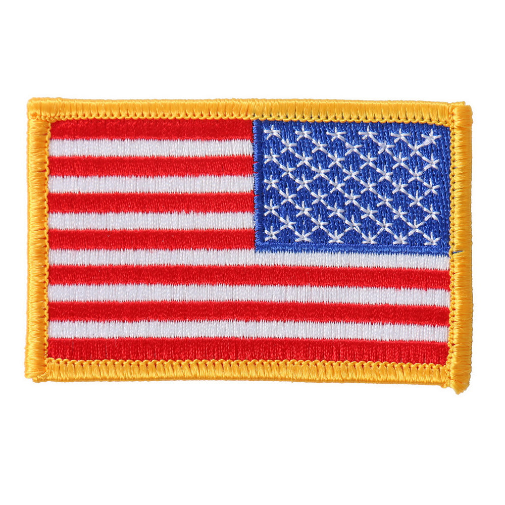 Hot Leathers PPA9011 Yellow Border Right Arm Flag 3