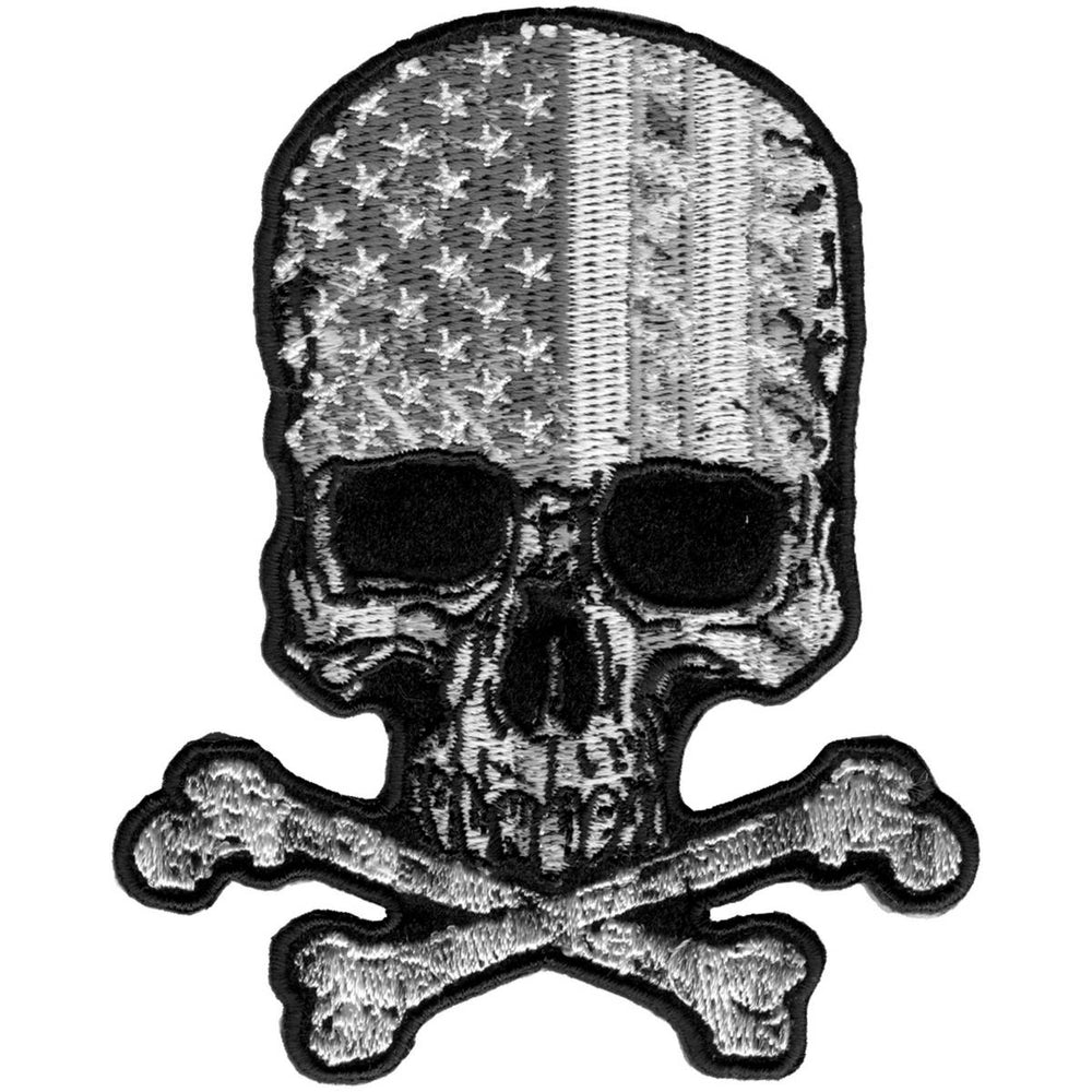Hot Leathers PPA9450 Flag Skull 3