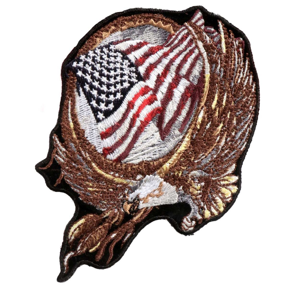 Hot Leathers Hoop Eagle Patch 4