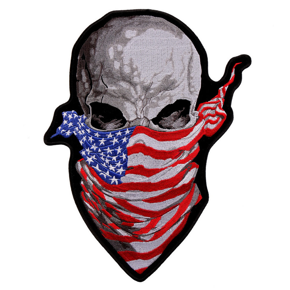 Hot Leathers PPA9589 America Rising Skull 9