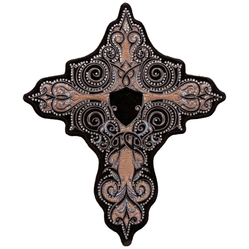 Hot Leathers PPA9737 Rhinestone Cross 8