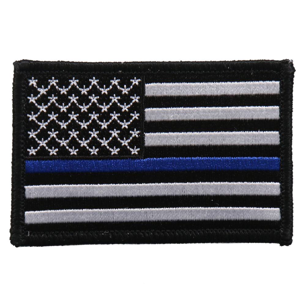 Hot Leathers PPF5111 Flag Thin Blue Line Embroidered 3