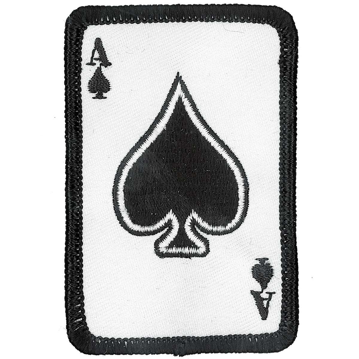 Hot Leathers Ace of Spades 2" x 3" Patch PPL9084