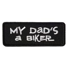 Hot Leathers Dads A Biker 4" X 1" Embroidered Patch PPL9120