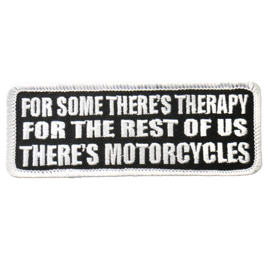 Hot Leathers PPL9234  There's Motorcycles 4" x 2" Patch