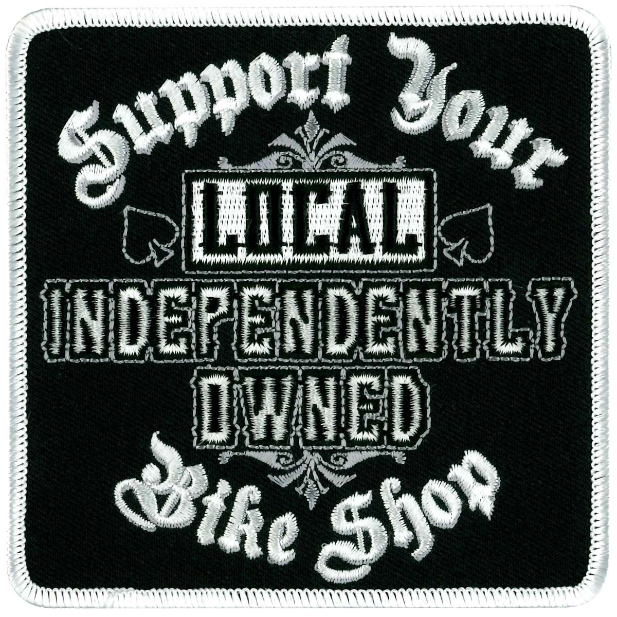 Hot Leathers PPL9298 Support your Local Shop Patch