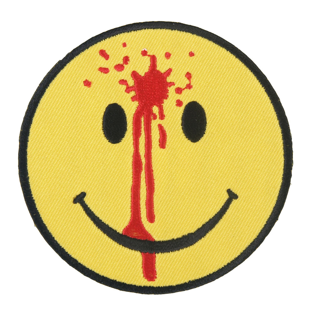 Hot Leathers PPL9328  Smiley Face Bullet Hole Embroidered 3