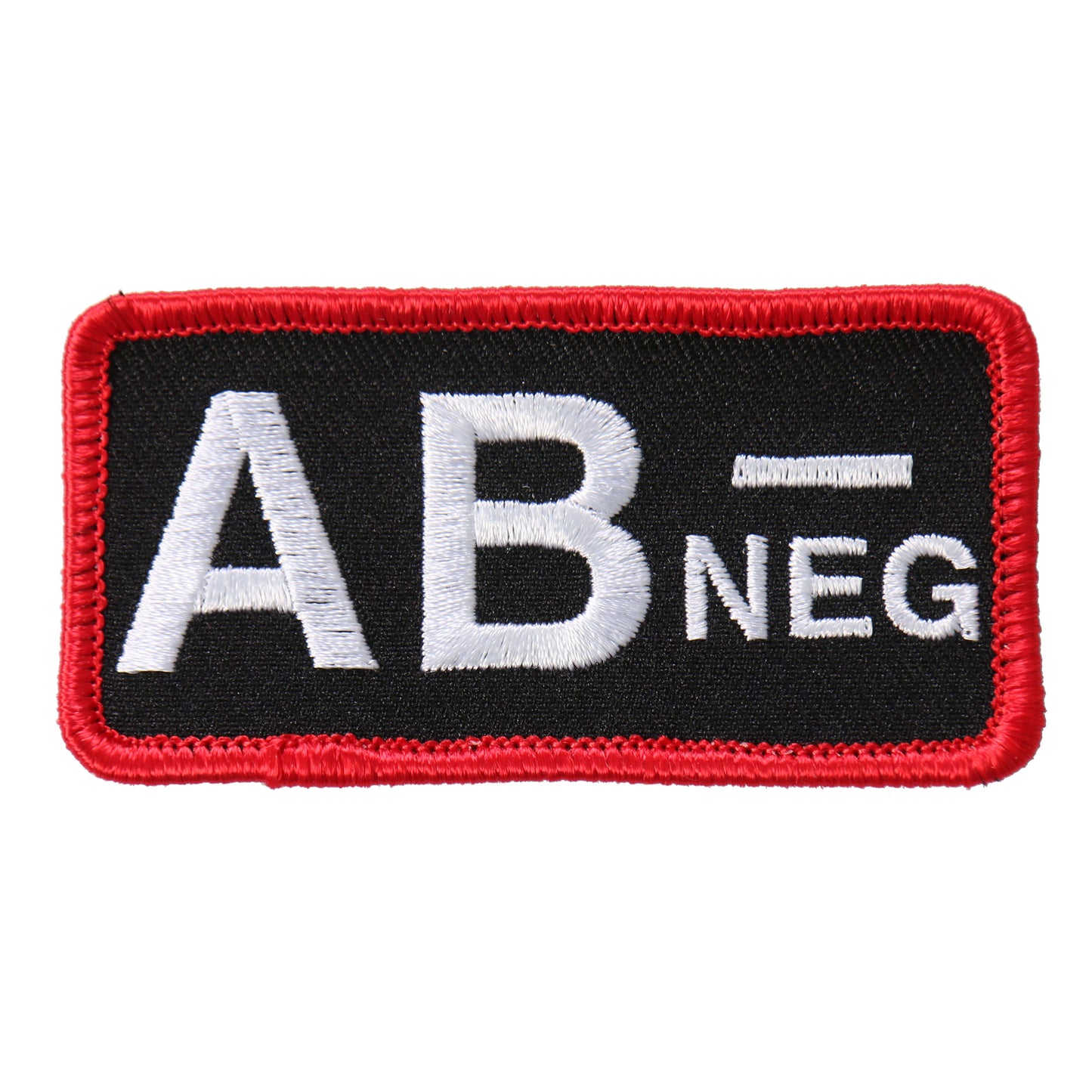 Hot Leathers PPL9543 Blood Type AB Neg 3"x2" Patch