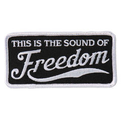 Hot Leathers Sound of Freedom 4"x2" Patch PPL9562