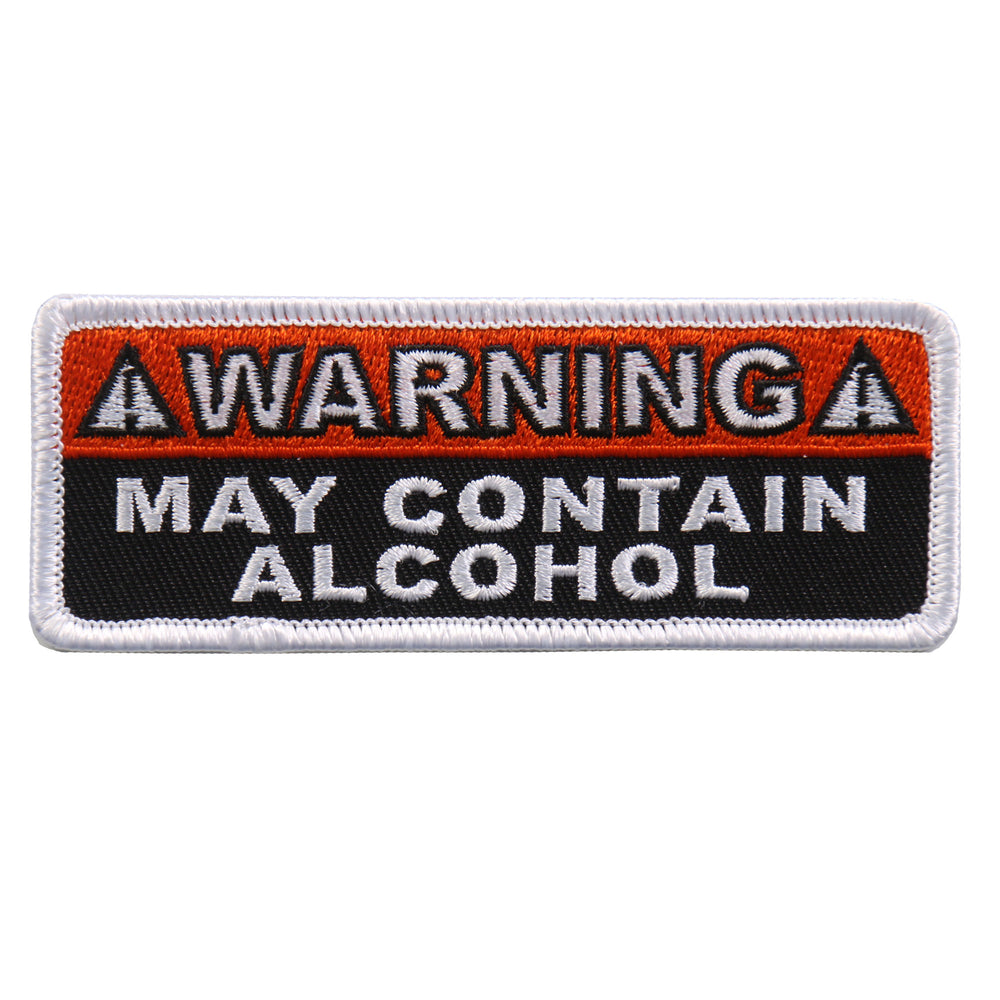 Hot Leathers PPL9597 Warning May Contain Alcohol 4