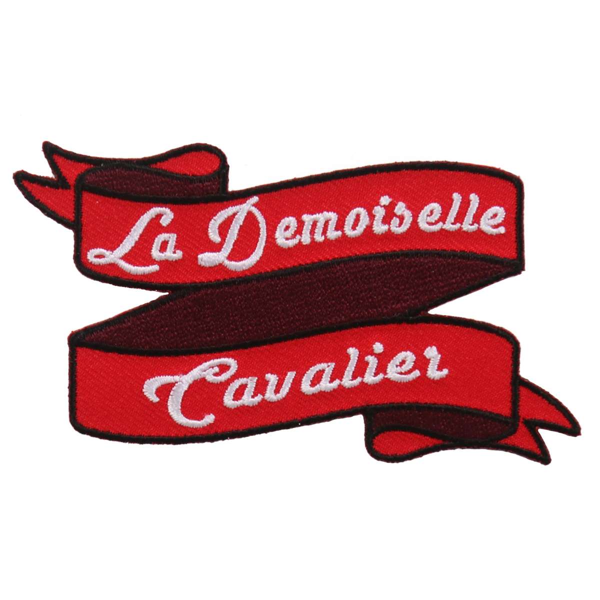 Hot Leathers La Demoiselle Cavalier 4"x2" Patch PPL9634
