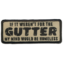 Hot Leathers PPL9787 My Mind Would be Homeless 4"x 2" Patch