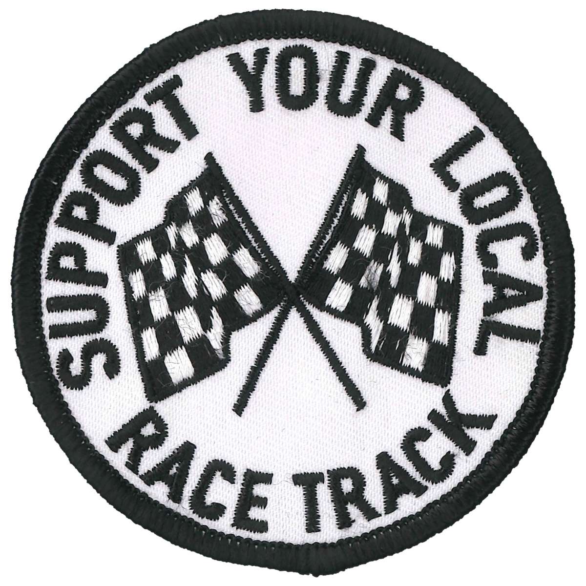 Hot Leathers Support Your Local Racetrack 3" Patch PPL9871