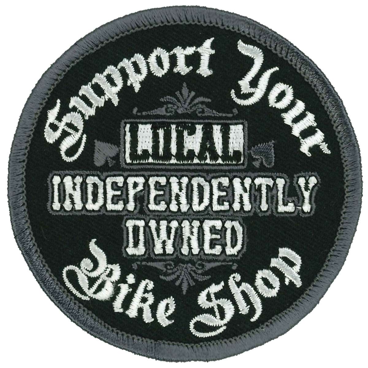 Hot Leathers Support Your Local Bike Shop 3" X 3" Patch PPL9877