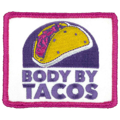 Hot Leathers Body by Tacos 3" X 3" Patch PPL9886