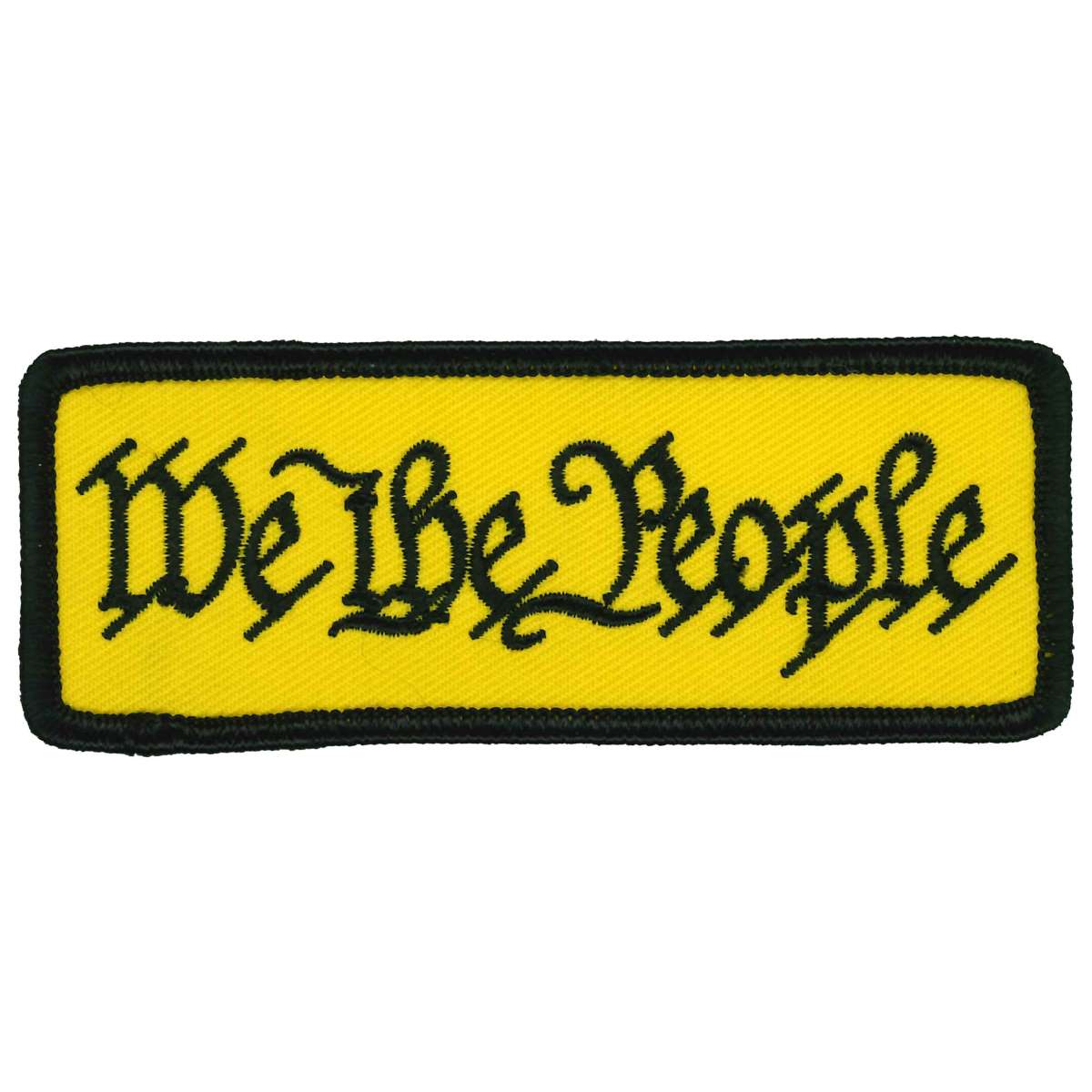 Hot Leathers We the People 4" X 2" Patch PPL9902