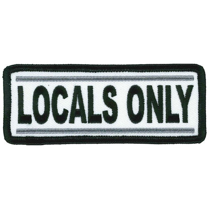 Hot Leathers Locals Only Patch PPL9919