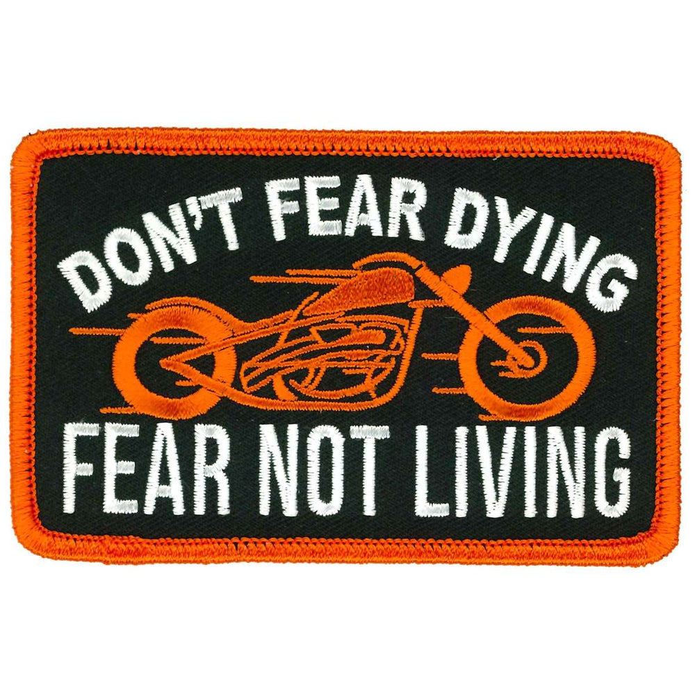 Hot Leathers Don't Fear Dying Patch PPL9952