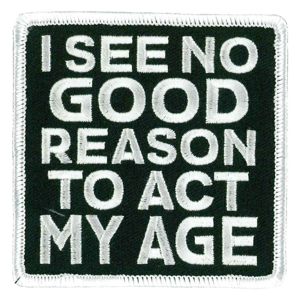 Hot Leathers No Good Reason Patch PPL9964