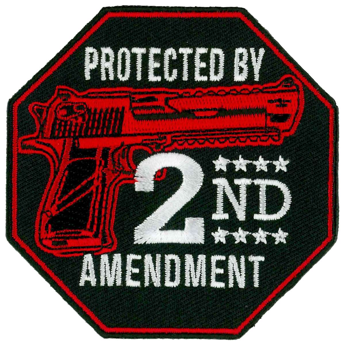 Hot Leathers Protected By 2nd Amendment Patch PPL9968