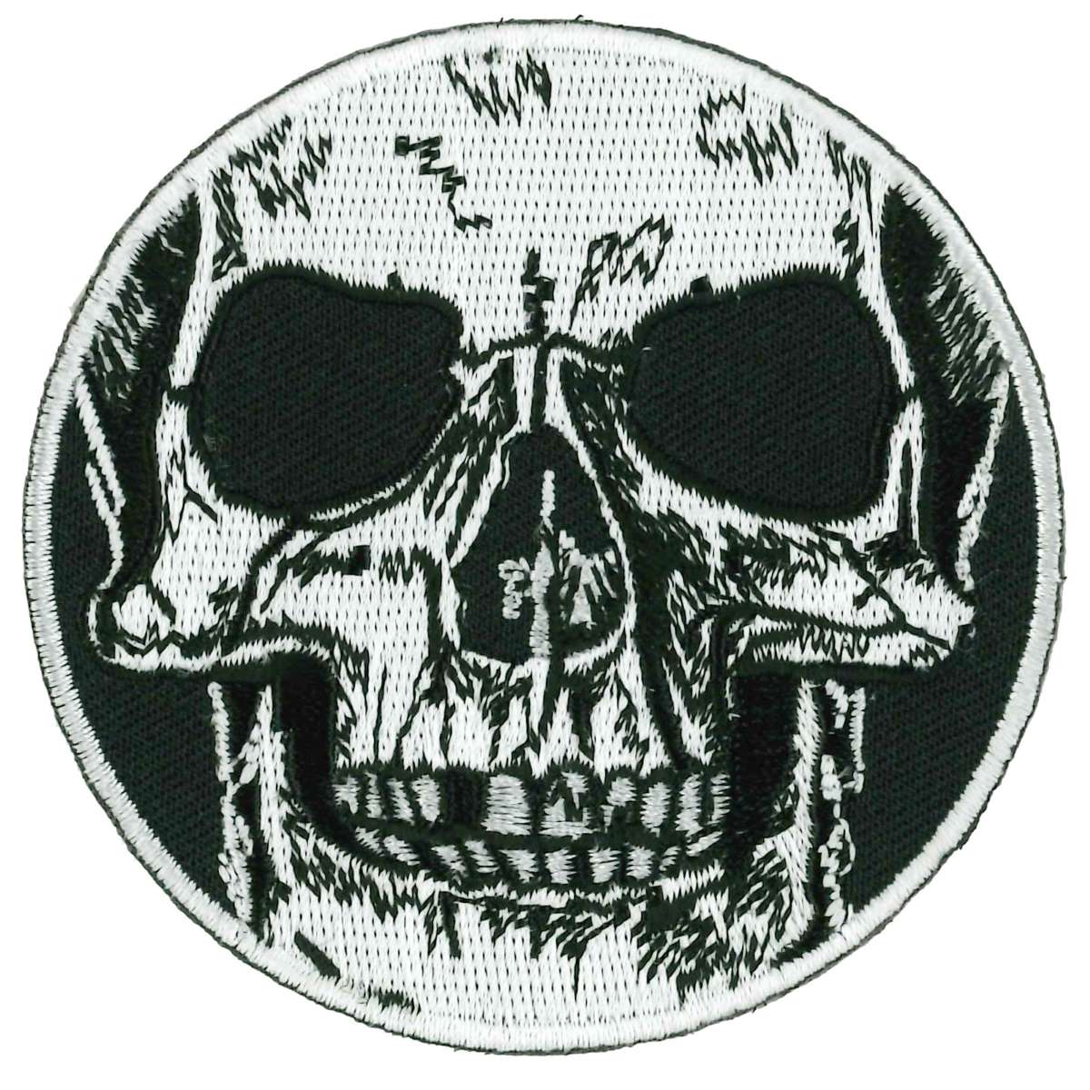 Hot Leathers Skull Circle Patch PPL9973