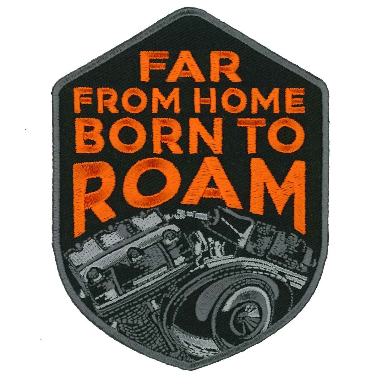 Hot Leathers Far From Home 3" X 4" Patch PPL9986