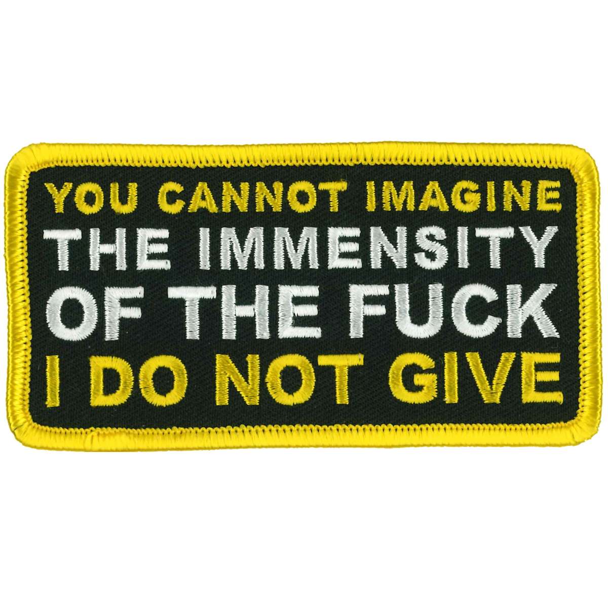 Hot Leathers You Cannot Imagine 4" X 2" Patch PPL9990