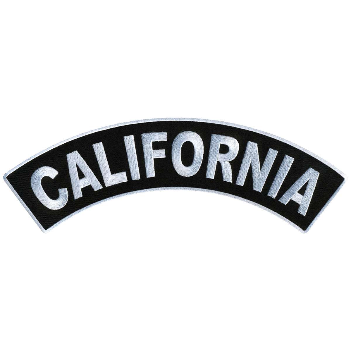Hot Leathers California 12” X 3” Top Rocker Patch PPM4009