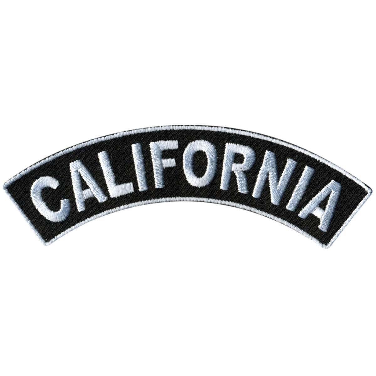 Hot Leathers California 4” X 1” Top Rocker Patch PPM4010