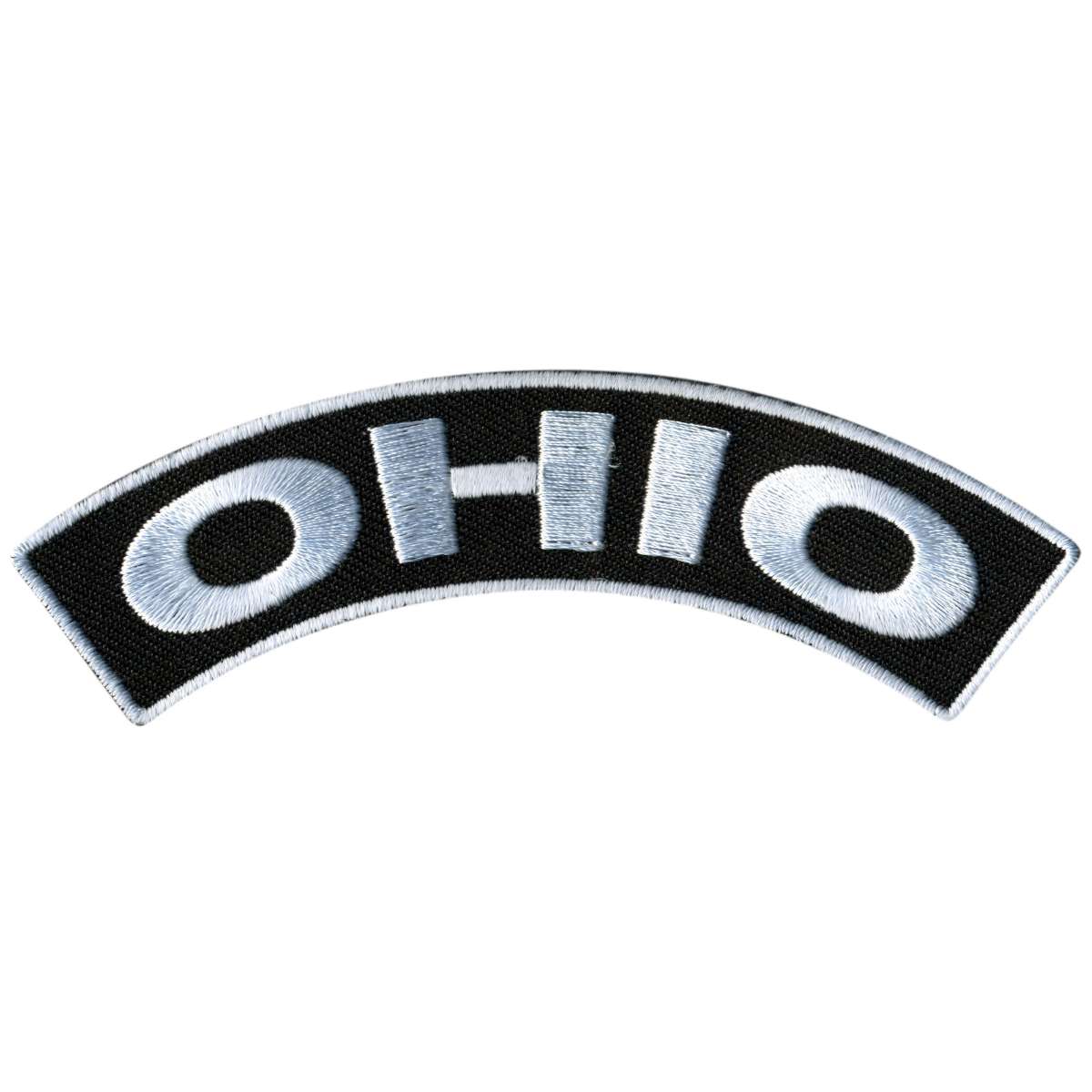 Hot Leathers Ohio 4” X 1” Top Rocker Patch PPM4070