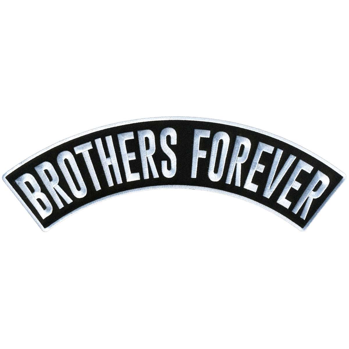 Hot Leathers Brothers Forever 12” X 3” Top Rocker Patch PPM4117