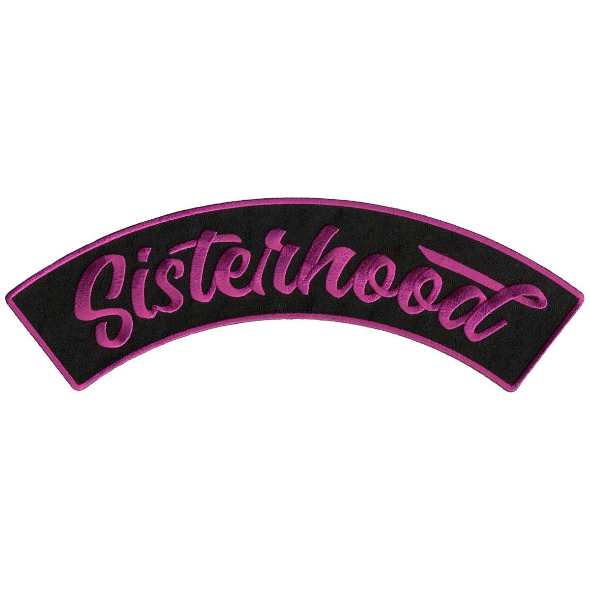 Hot Leathers Sisterhood 10” X 2” Top Rocker Patch PPM4151