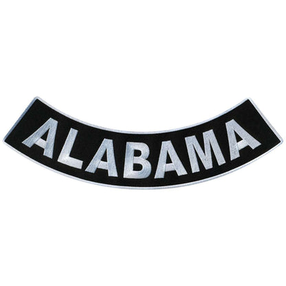 Hot Leathers Alabama 12” X 3” Bottom Rocker Patch PPM5001