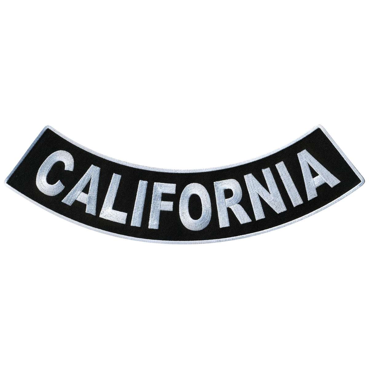 Hot Leathers California 12” X 3” Bottom Rocker Patch PPM5009