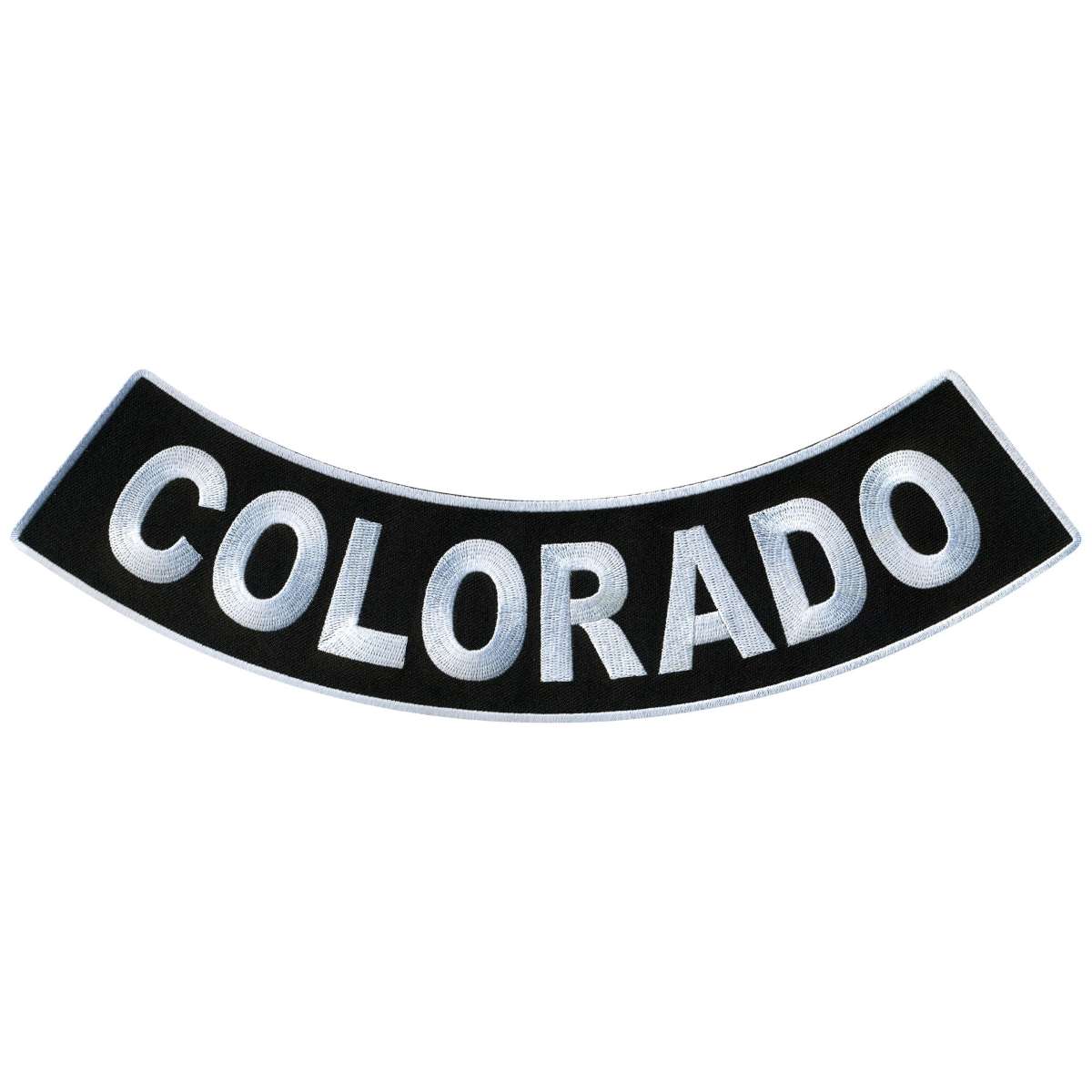Hot Leathers Colorado 12” X 3” Bottom Rocker Patch PPM5011