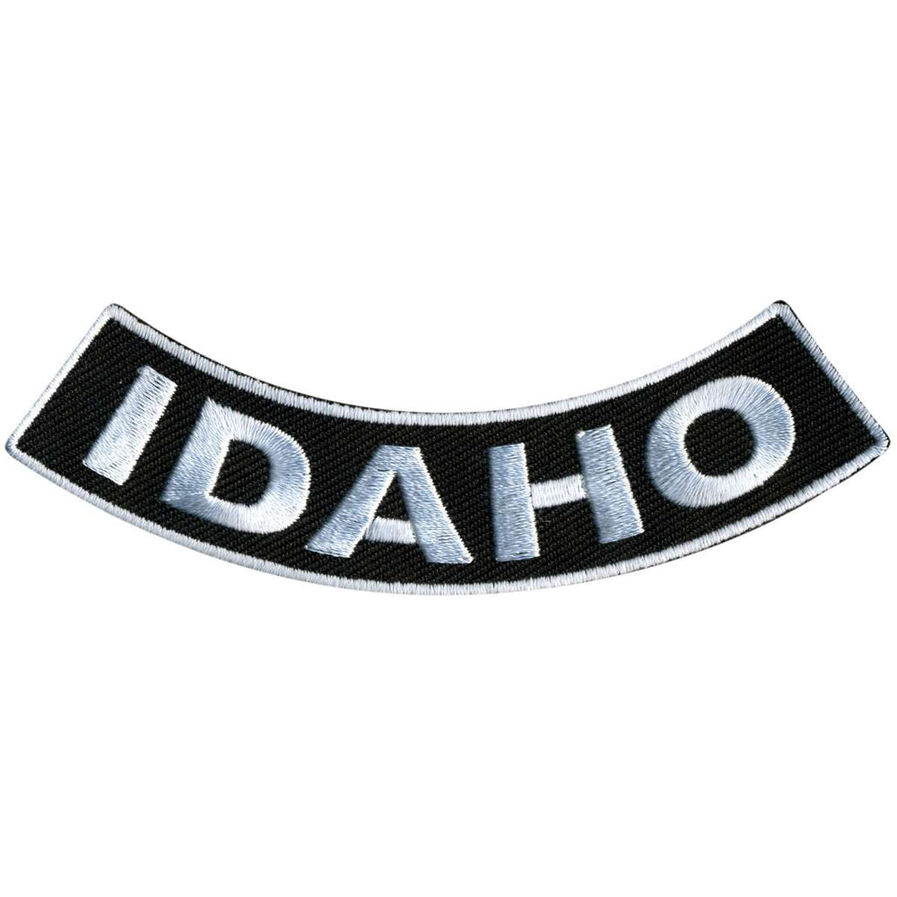 Hot Leathers Idaho 4” X 1” Bottom Rocker Patch PPM5024