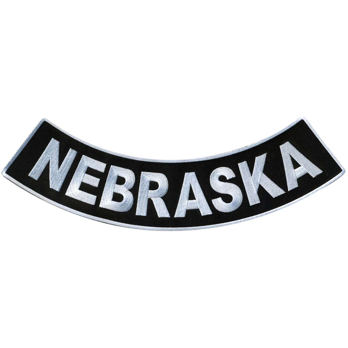 Hot Leathers Nebraska 12” X 3” Bottom Rocker Patch PPM5053