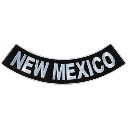 Hot Leathers New Mexico 12” X 3” Bottom Rocker Patch PPM5061
