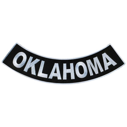 Hot Leathers Oklahoma 12” X 3” Bottom Rocker Patch PPM5071